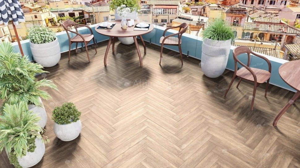 Виниловая плитка "Alpine Floor" Parquet LVT Макадамия (590*118*2,5 мм) — купить в Нальчике