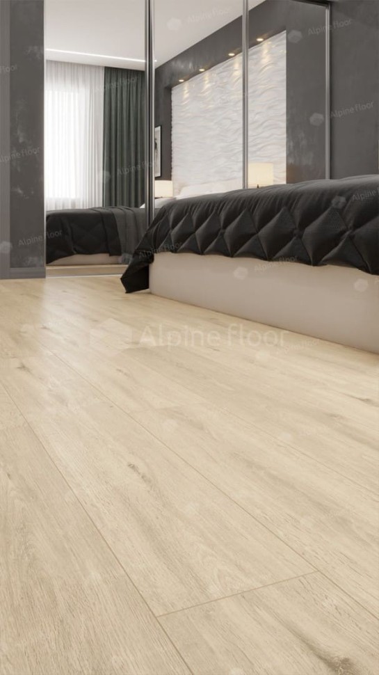 Виниловый ламинат "Alpine Floor" Classic Light MC Дуб Ваниль (1220*183*3,5 мм) — купить в Нальчике