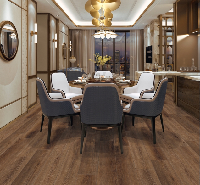 SPC ламинат "CronaFloor" Wood 4V Дуб Регин (1200*180*4 мм) — купить в Нальчике