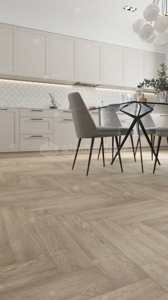 Виниловая плитка "Alpine Floor" Parquet LVT Дуб Ваниль Селект (590*118*2,5 мм) — купить в Нальчике