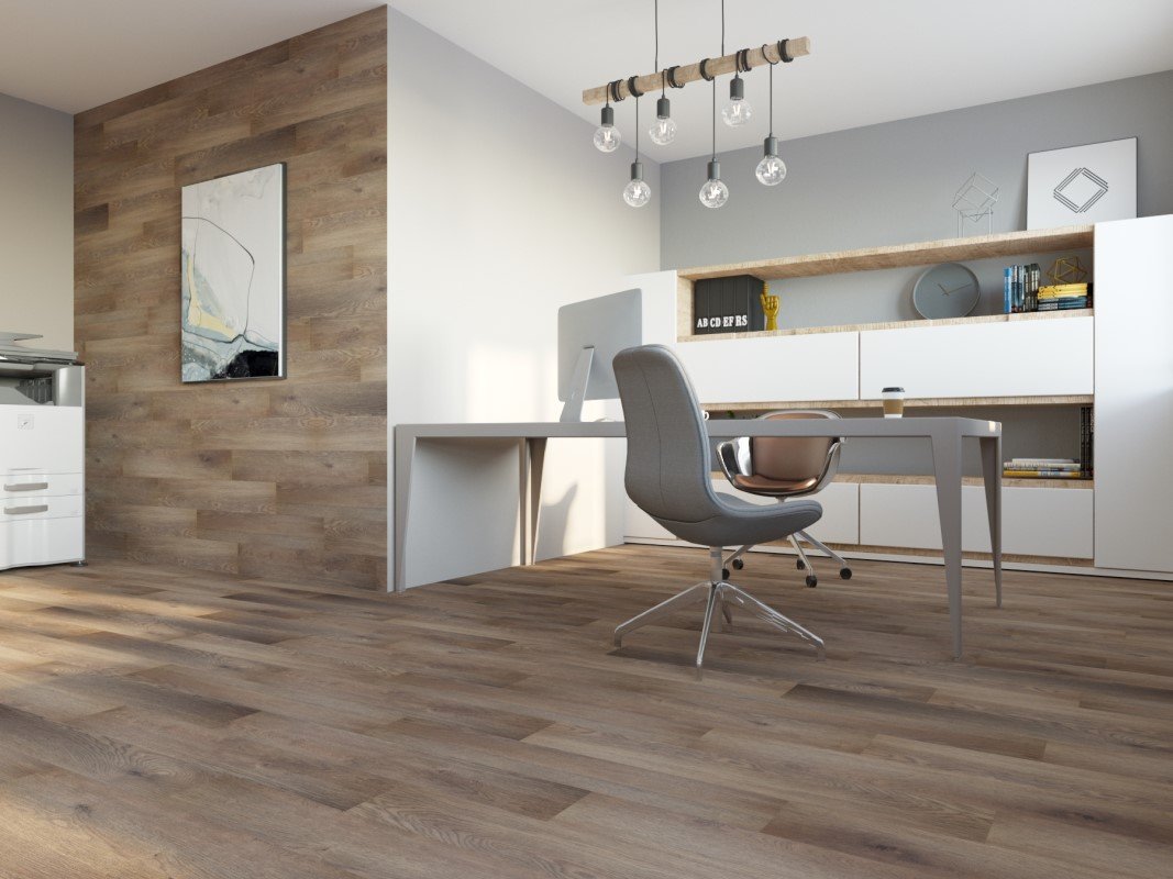 Замковая ПВХ плитка "Art Tile" Дуб Террас (920*150*4 мм) — купить в Нальчике