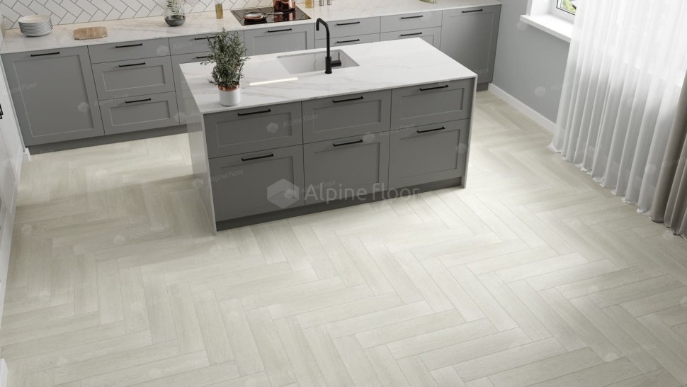 Виниловая плитка "Alpine Floor" Parquet LVT Зимний Лес (590*118*2,5 мм) — купить в Нальчике