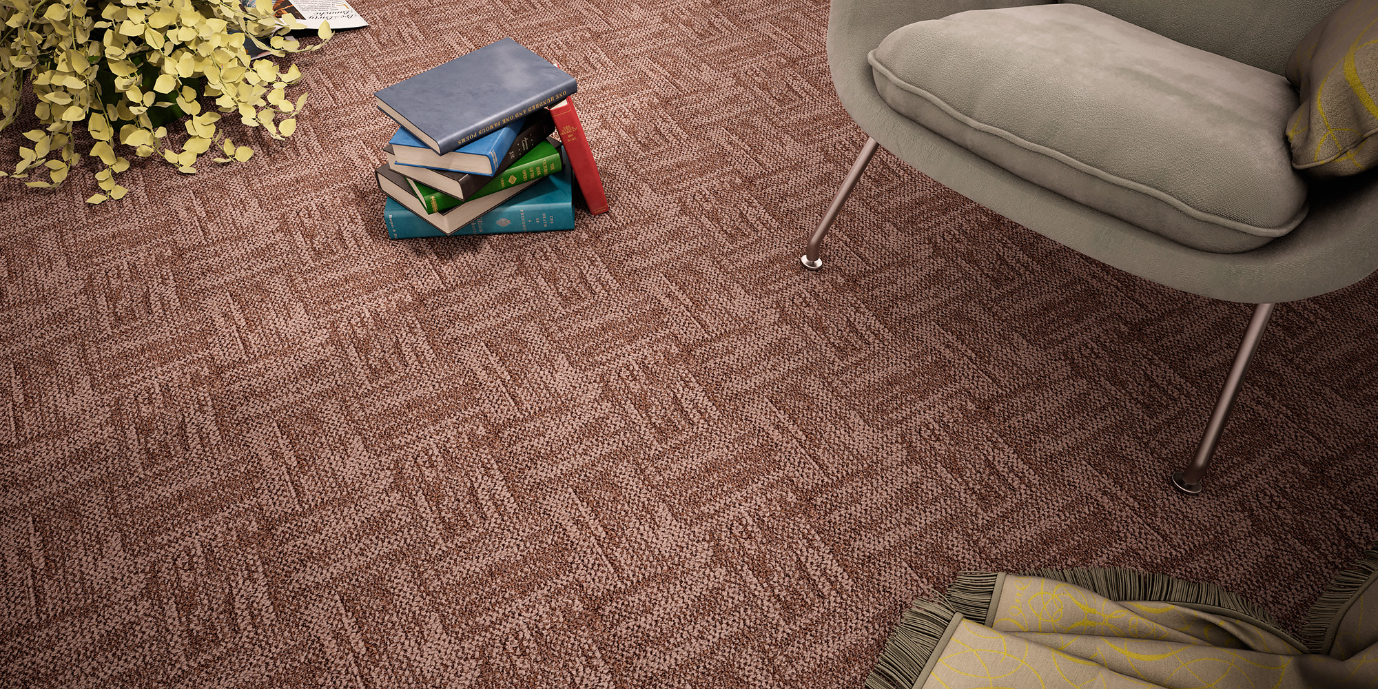 Ковролин "Зартекс" Тунис 003 Серый (3,5м) — купить в Нальчике