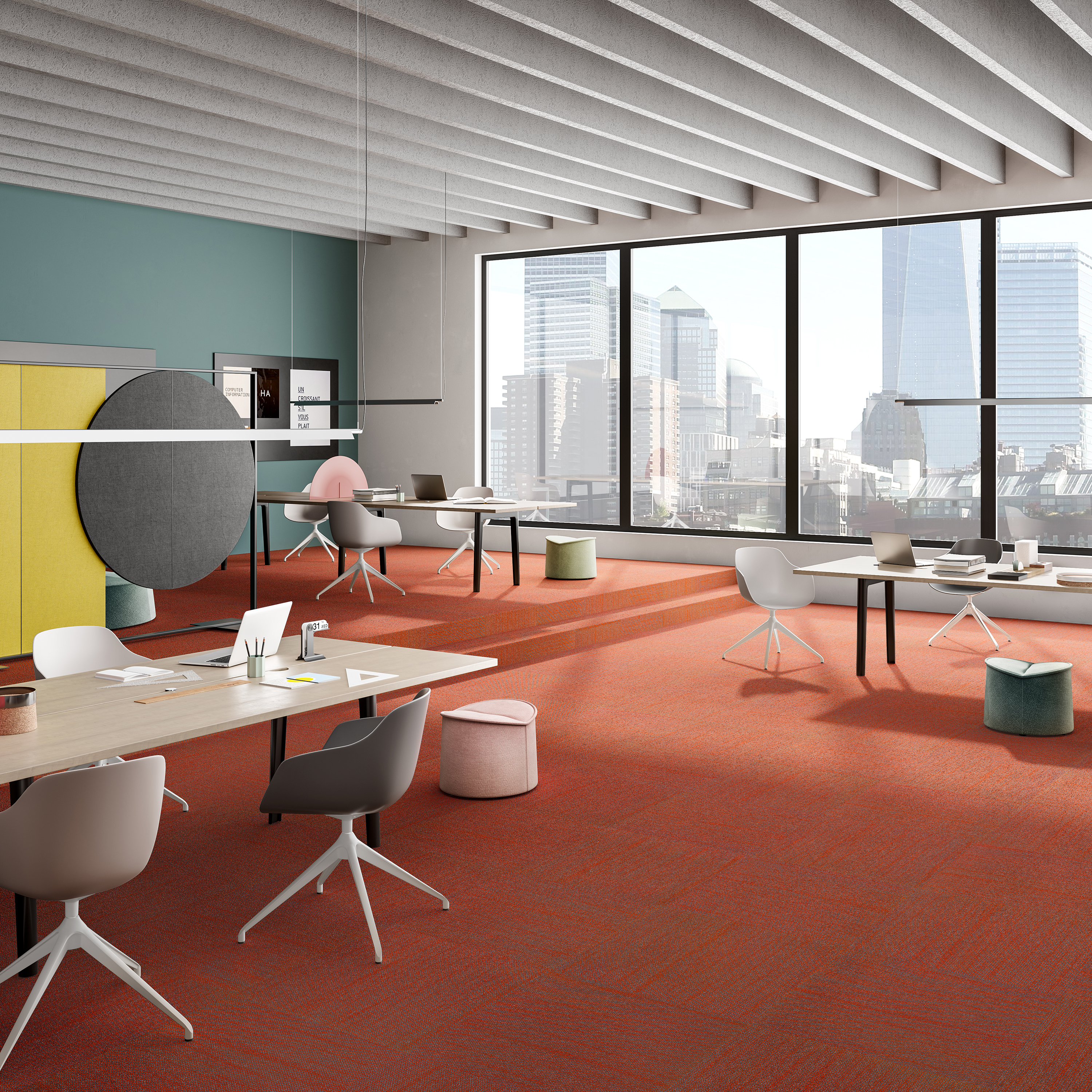 Ковровая плитка Marvel Tile 89 (500*500*6 мм) — купить в Нальчике