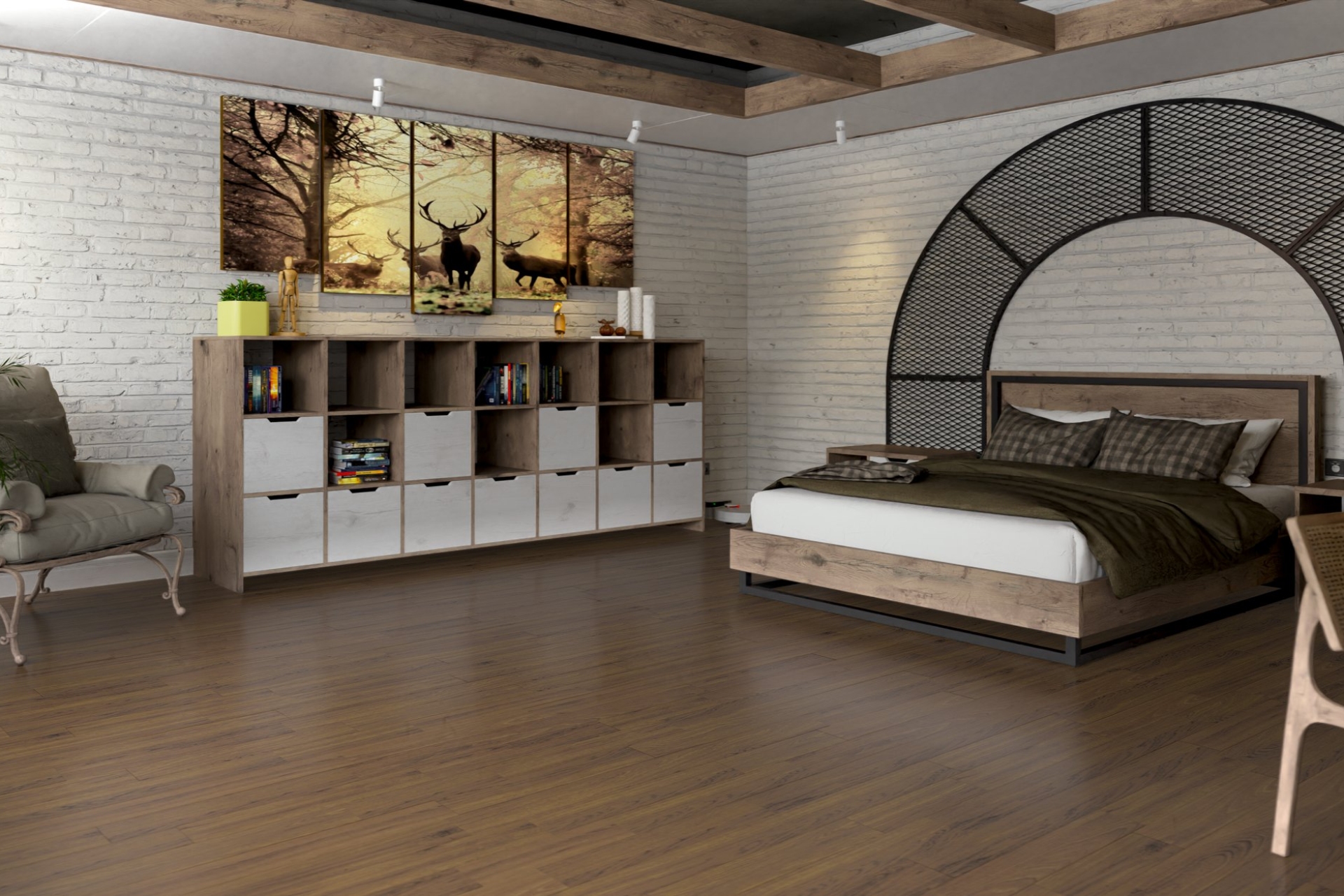 Инженерный паркет «Damy Floor» Ореховый — купить в Нальчике