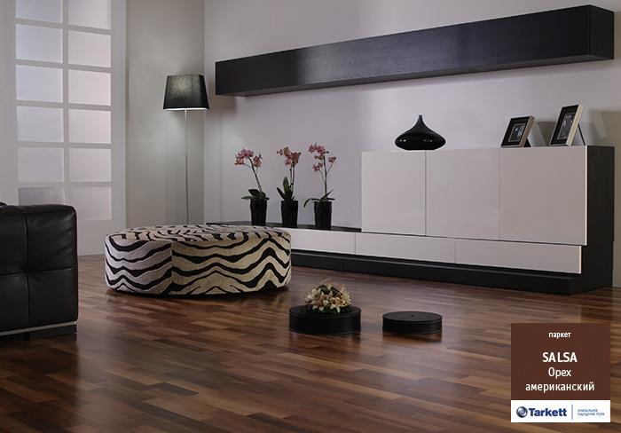 Паркетная доска "Tarkett" Salsa Орех американский (2283*194*14 мм) — купить в Нальчике