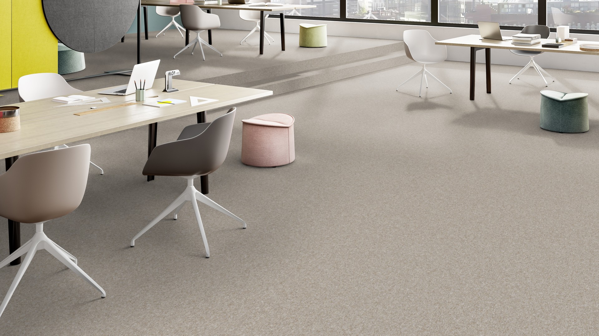 Ковровая плитка Medusa Tile 33 (500*500*5 мм) — купить в Нальчике