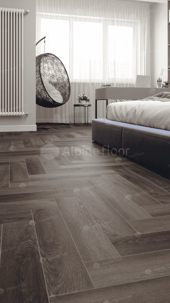 Виниловый ламинат "Alpine Floor" Parquet Light Дуб Фафнир (600*125*4 мм) — купить в Нальчике