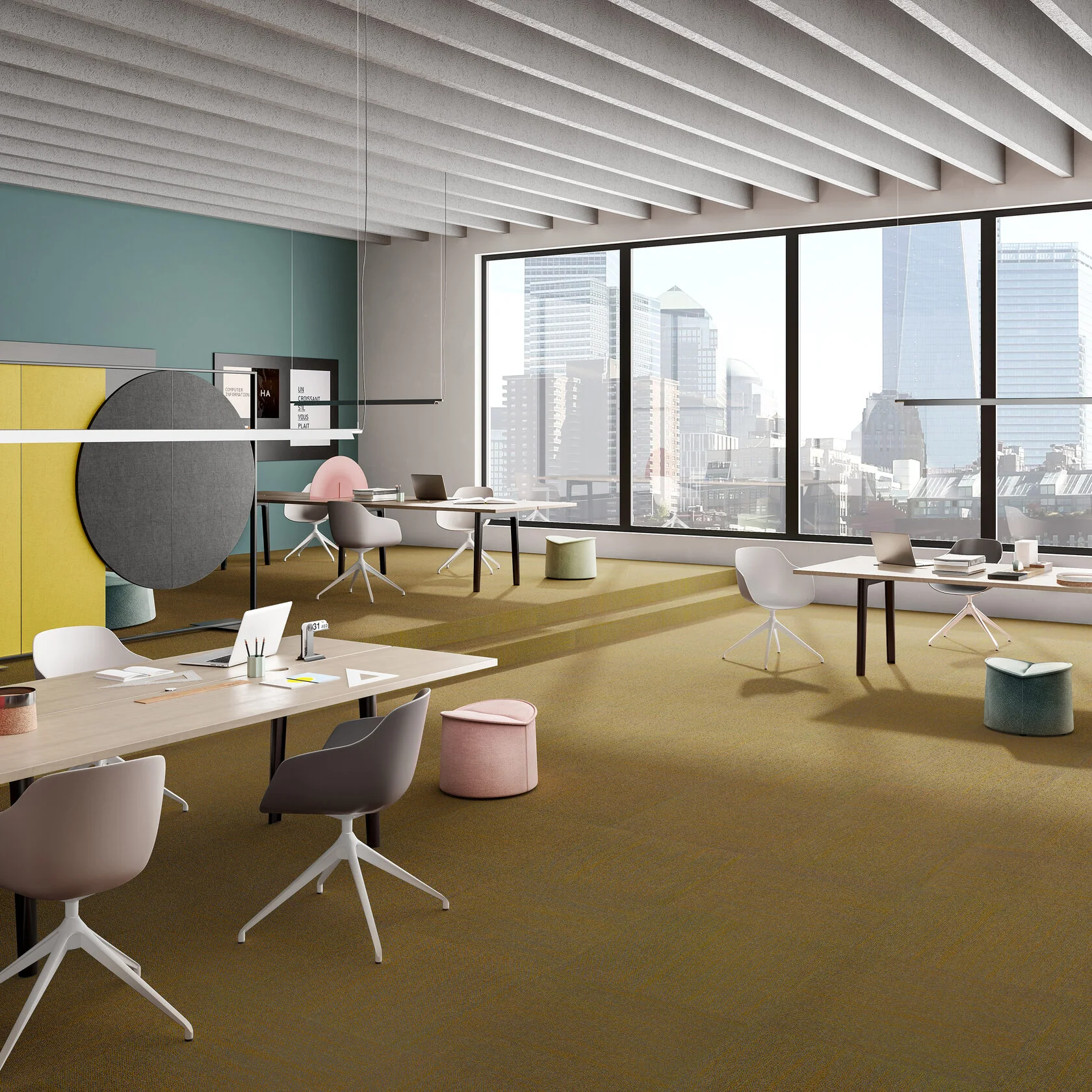 Ковровая плитка Marvel Tile 98 (500*500*6 мм) — купить в Нальчике