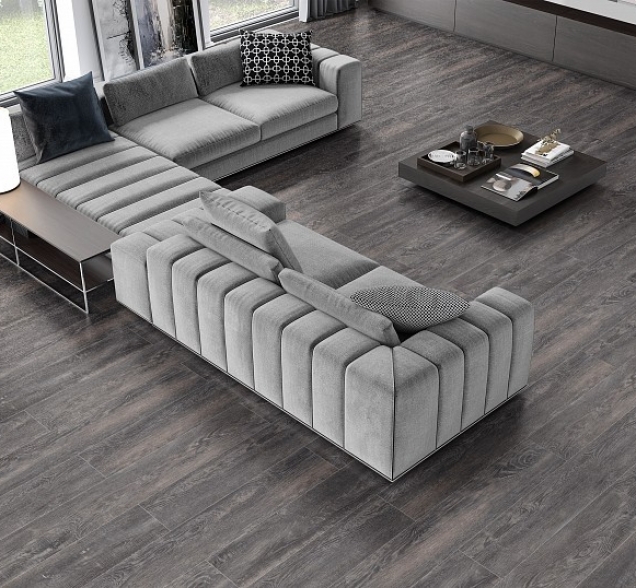 SPC ламинат "CronaFloor" Nano 4V Дуб Морёный (1200*180*3,5 мм) — купить в Нальчике