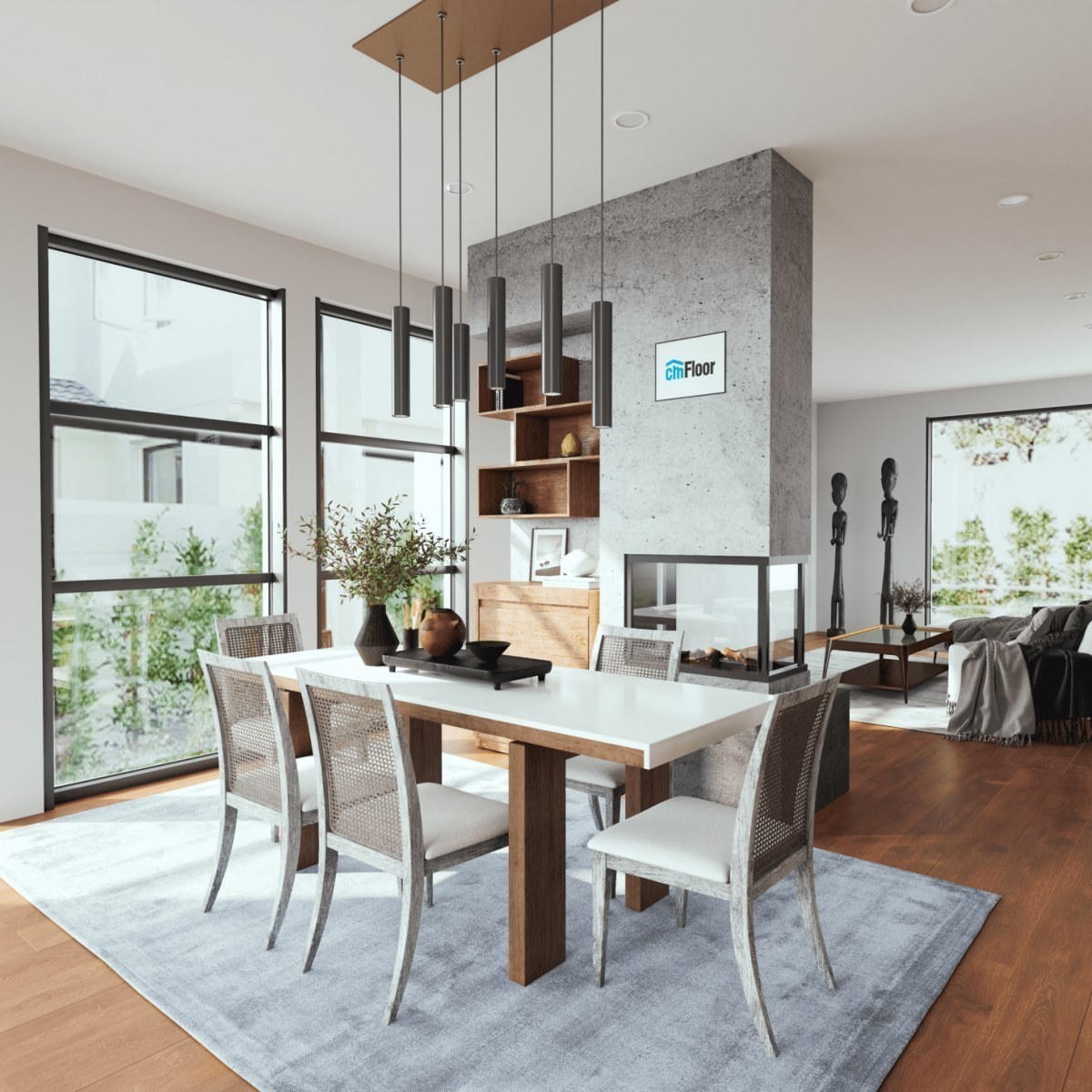 Виниловое напольное покрытие ScandiWood 18 Дуб Корица (180*1220*5 мм) — купить в Нальчике