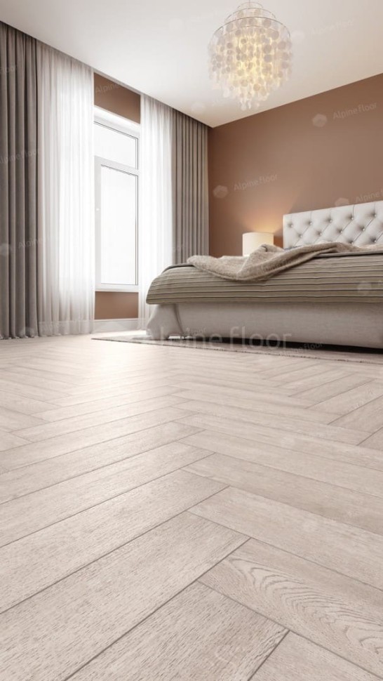 Виниловая плитка "Alpine Floor" Parquet LVT Голубой Лес (590*118*2,5 мм) — купить в Нальчике