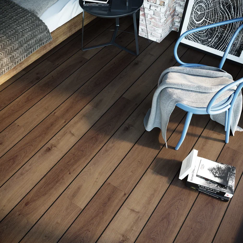 SPC ламинат "Invictus" Highland Oak Chocolate (1213*178*6мм) — купить в Нальчике