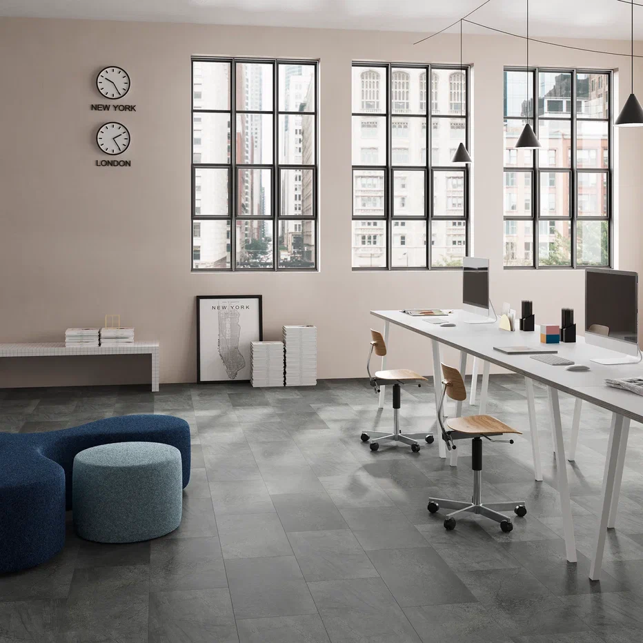 SPC ламинат "Invictus" Groovy Granite Steel (603*298*6мм) — купить в Нальчике