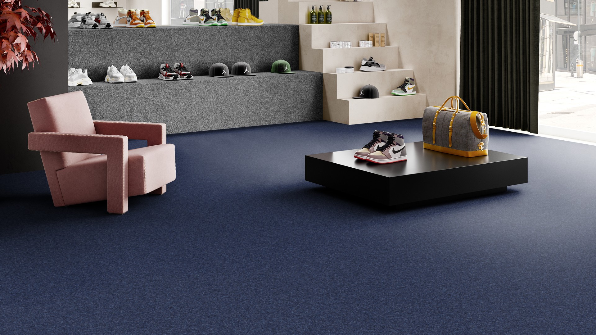 Ковровая плитка Medusa Tile 77 (500*500*5 мм) — купить в Нальчике