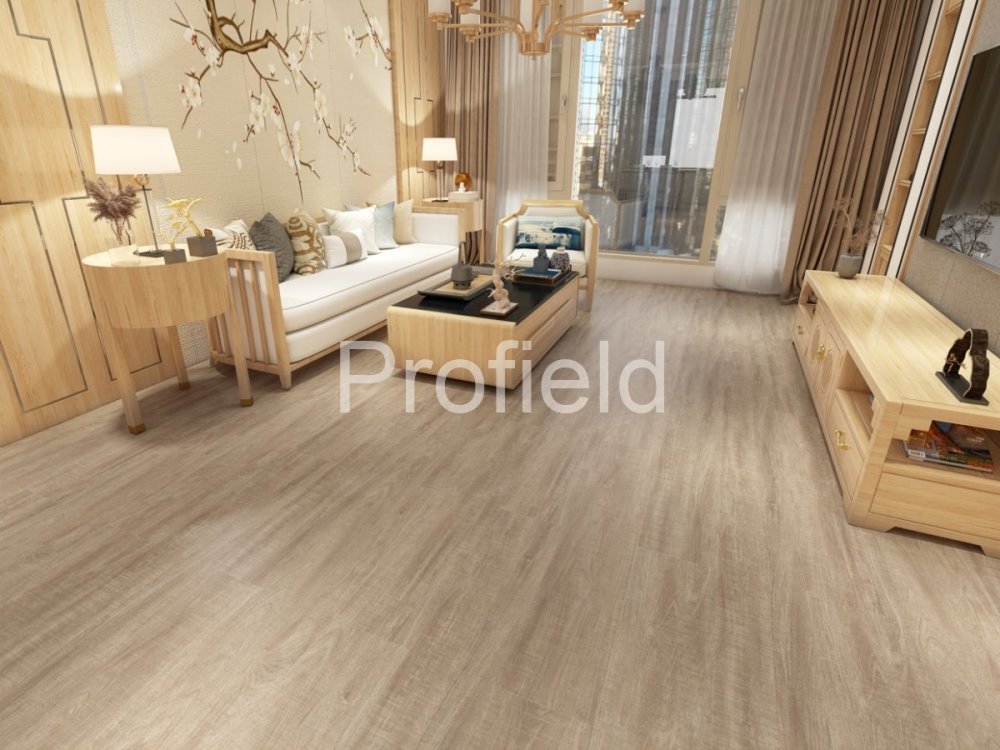 HSPC ламинат "Profield" Тик натуральный (1200*228*5,5 мм) — купить в Нальчике