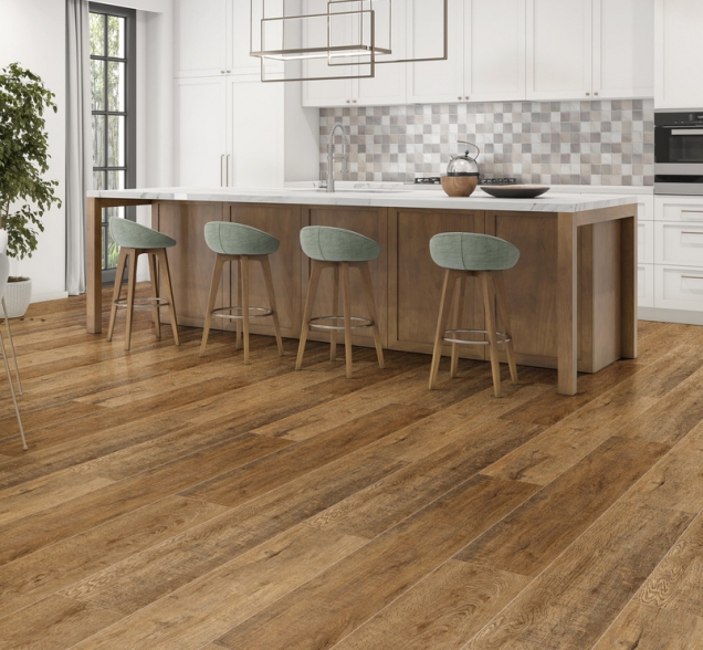 SPC ламинат "CronaFloor" Wood 4V Дуб Робуста (1200*180*4 мм) — купить в Нальчике