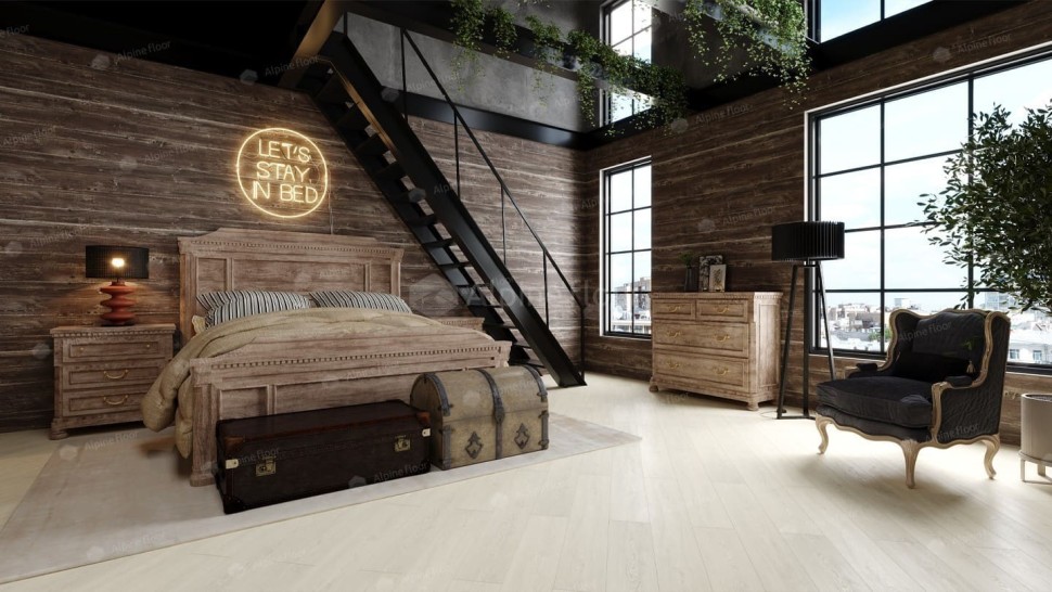 Виниловый ламинат "Alpine Floor" Classic Light MC Дуб Арктик (1220*183*3,5 мм) — купить в Нальчике