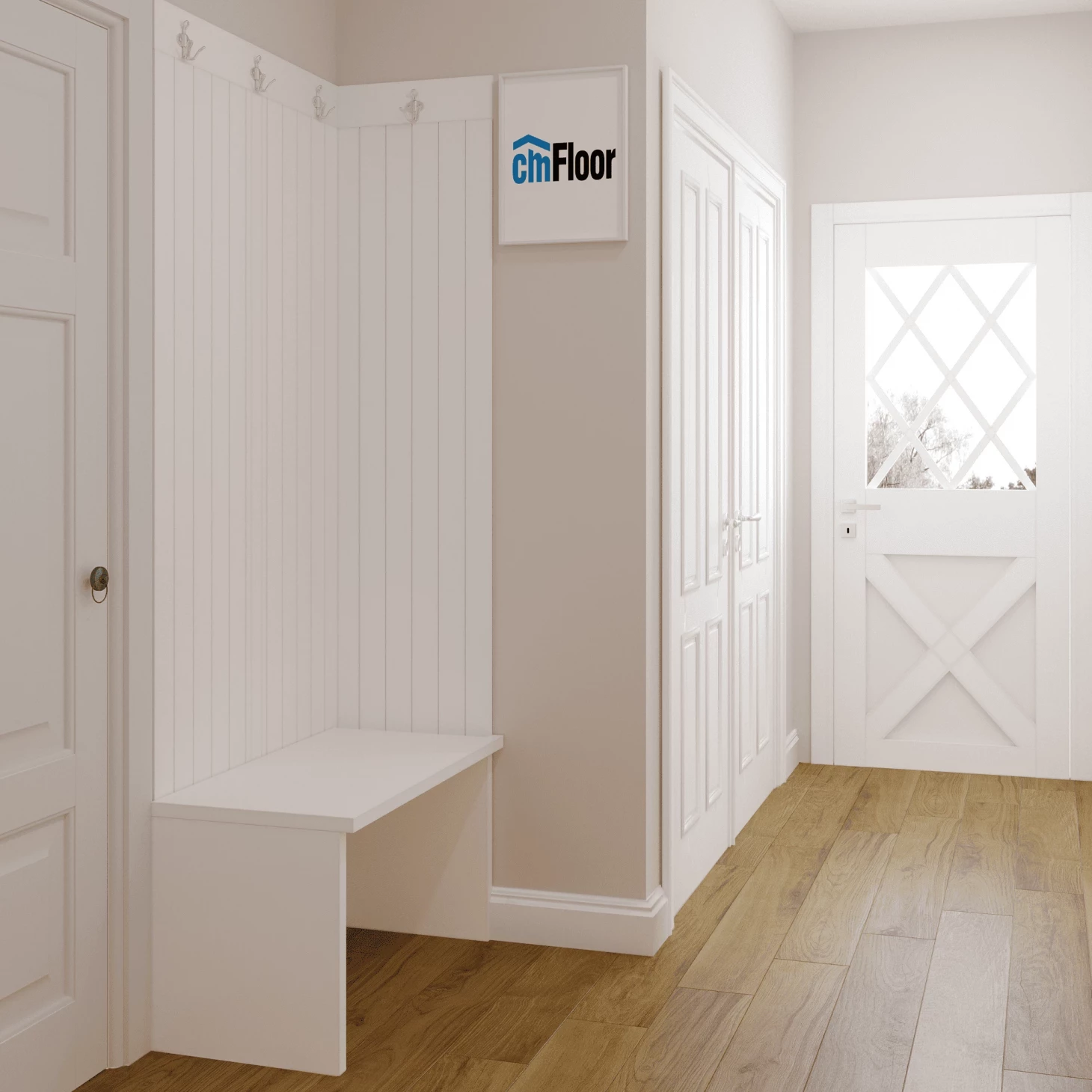 SPC плитка для пола Орех Американский (1220*180*4 мм) — купить в Нальчике