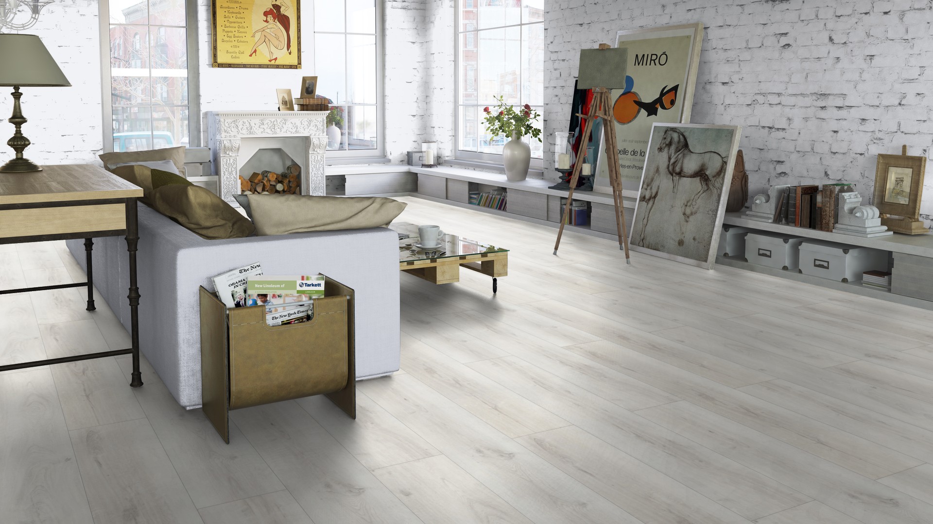 SPC ламинат "Tarkett" Deep House Patrick (1400*225*4,6 мм) — купить в Нальчике