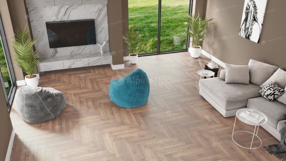 Виниловая плитка "Alpine Floor" Parquet LVT Дуб Royal (590*118*2,5 мм) — купить в Нальчике