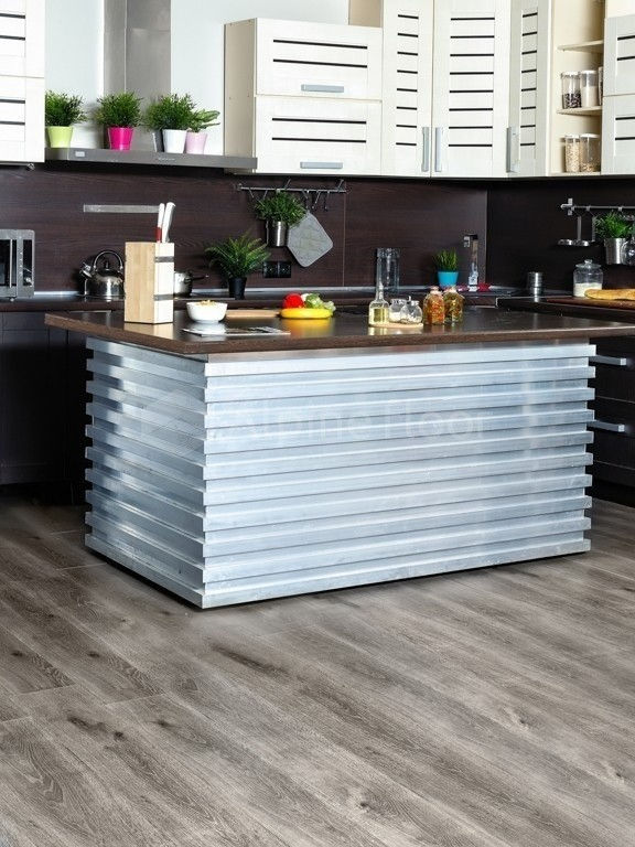 Кварцвиниловая плитка "Alpine Floor" Дуб Дымчатый (1219*184*3мм) — купить в Нальчике