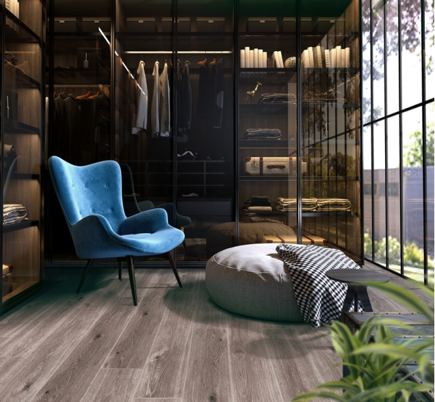 SPC ламинат "CronaFloor" Wood 4V Дуб Хельсинки (1200*180*4 мм) — купить в Нальчике