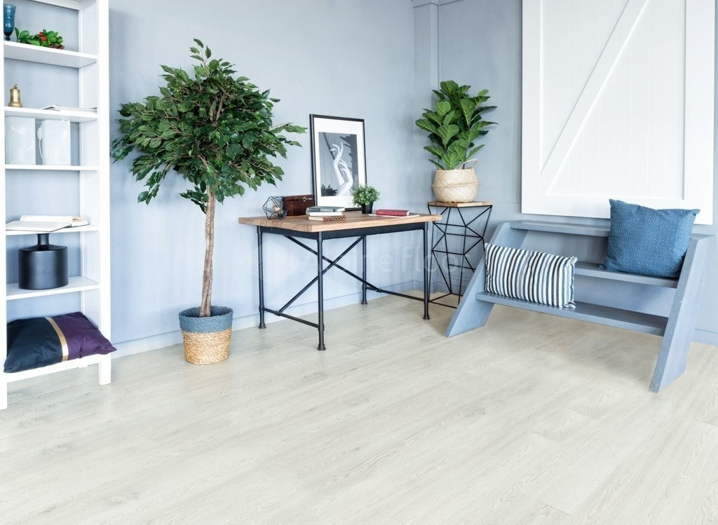 Кварцвиниловая плитка "Alpine Floor" Дуб Светлый  (1219*184*2мм) — купить в Нальчике