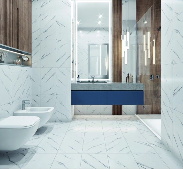 SPC ламинат "CronaFloor" Stone 4V Калакатта (600*300*4 мм) — купить в Нальчике