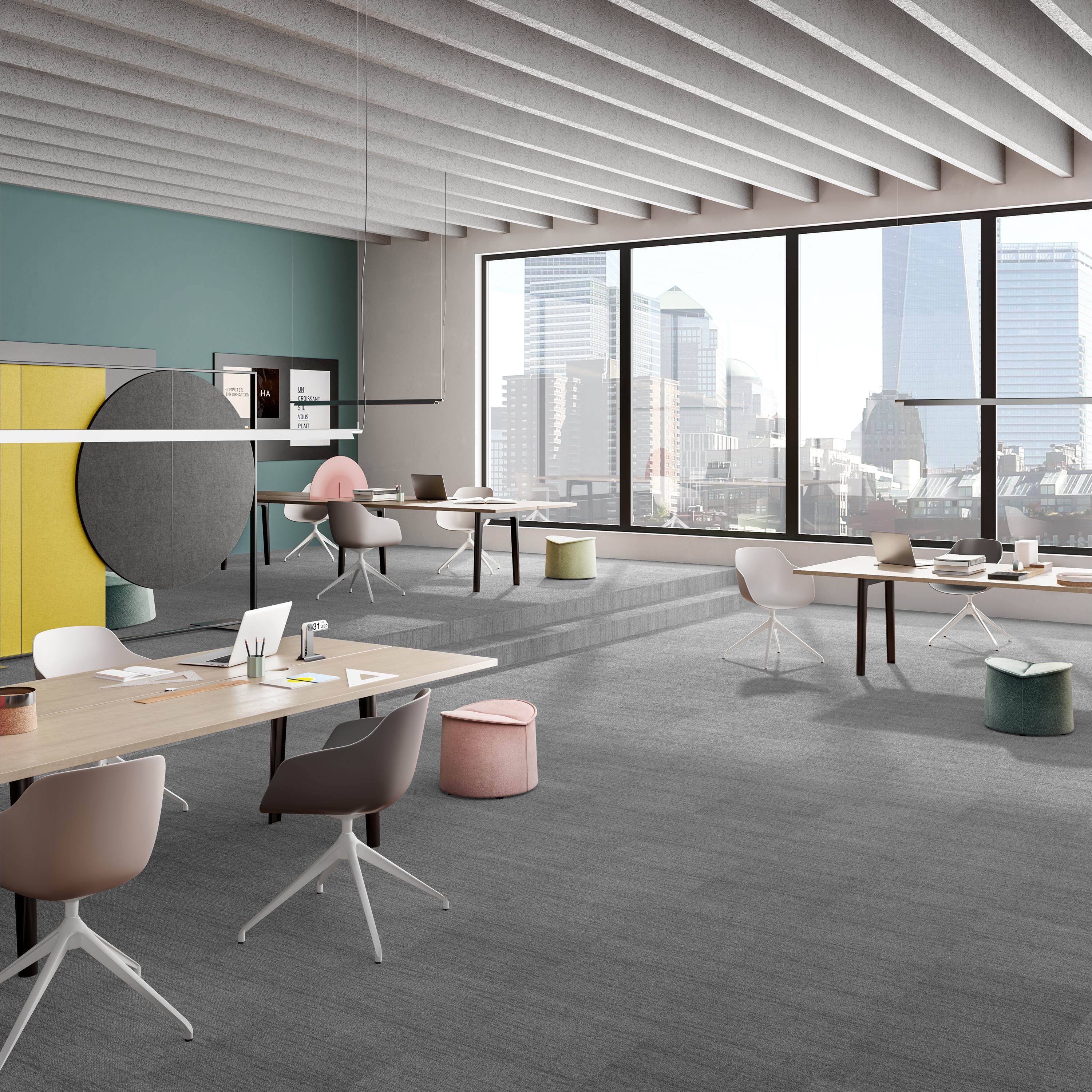 Ковровая плитка Marvel Tile 97 (500*500*6 мм) — купить в Нальчике