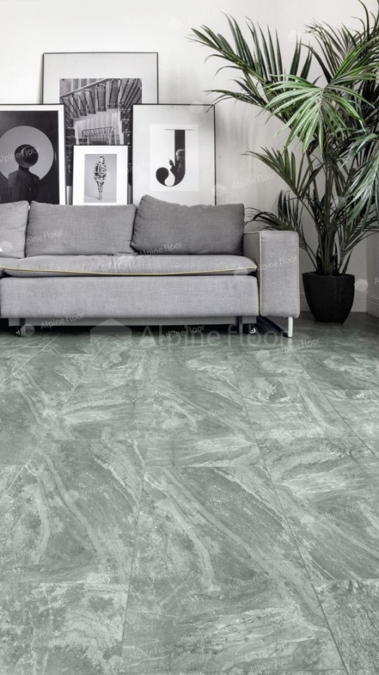 Виниловая плитка "Alpine Floor" Light Stone Хэмпшир (608*303*2,5 мм) — купить в Нальчике