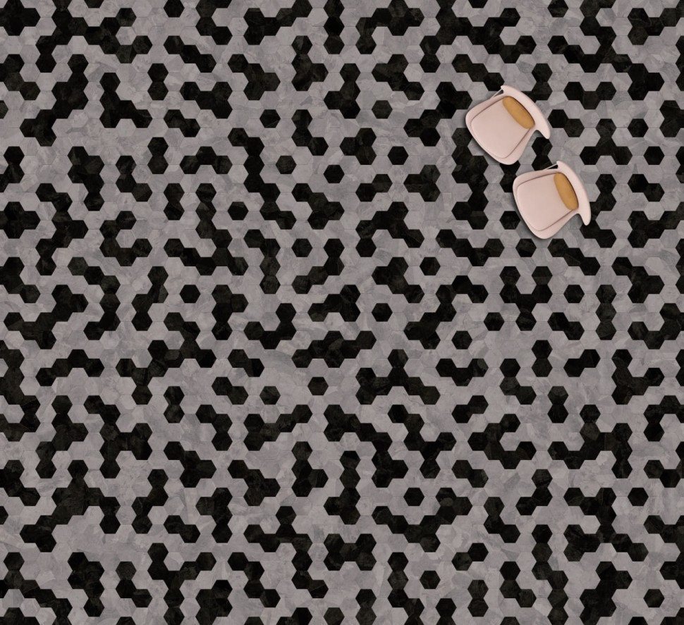 Виниловая плитка "Moduleo" Moods Hexagon 336 (226,32*196*2,5 мм) — купить в Нальчике