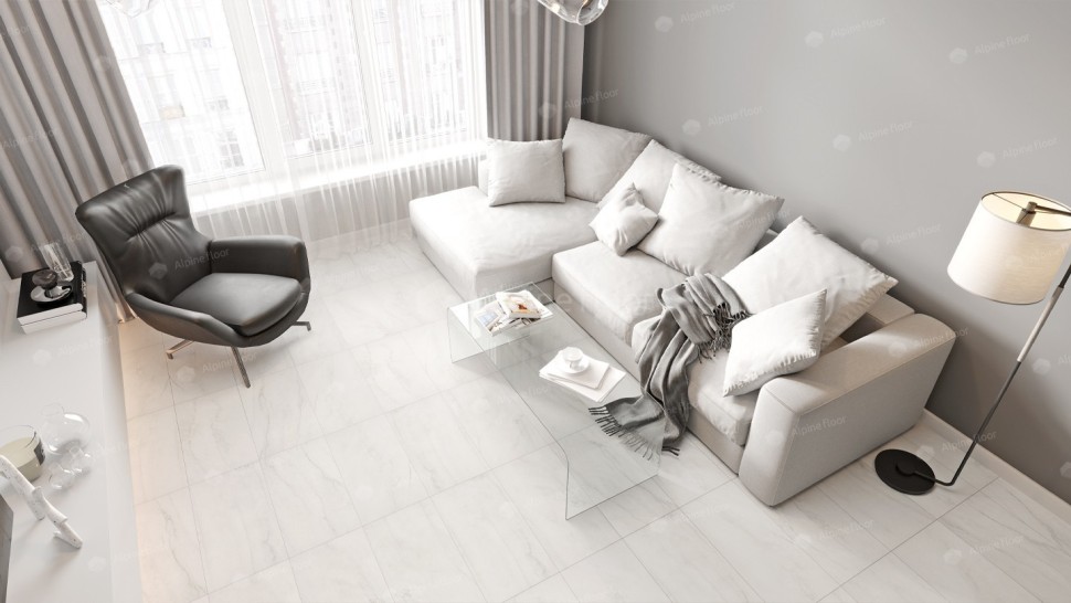 Виниловая плитка "Alpine Floor" Light Stone Брайс (608*303*2,5 мм) — купить в Нальчике