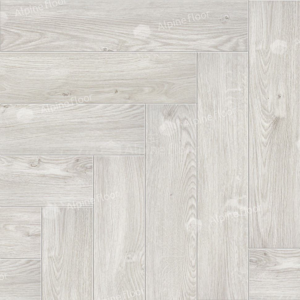 Виниловая плитка "Alpine Floor" Parquet LVT Снежный (590*118*2,5 мм) — купить в Нальчике
