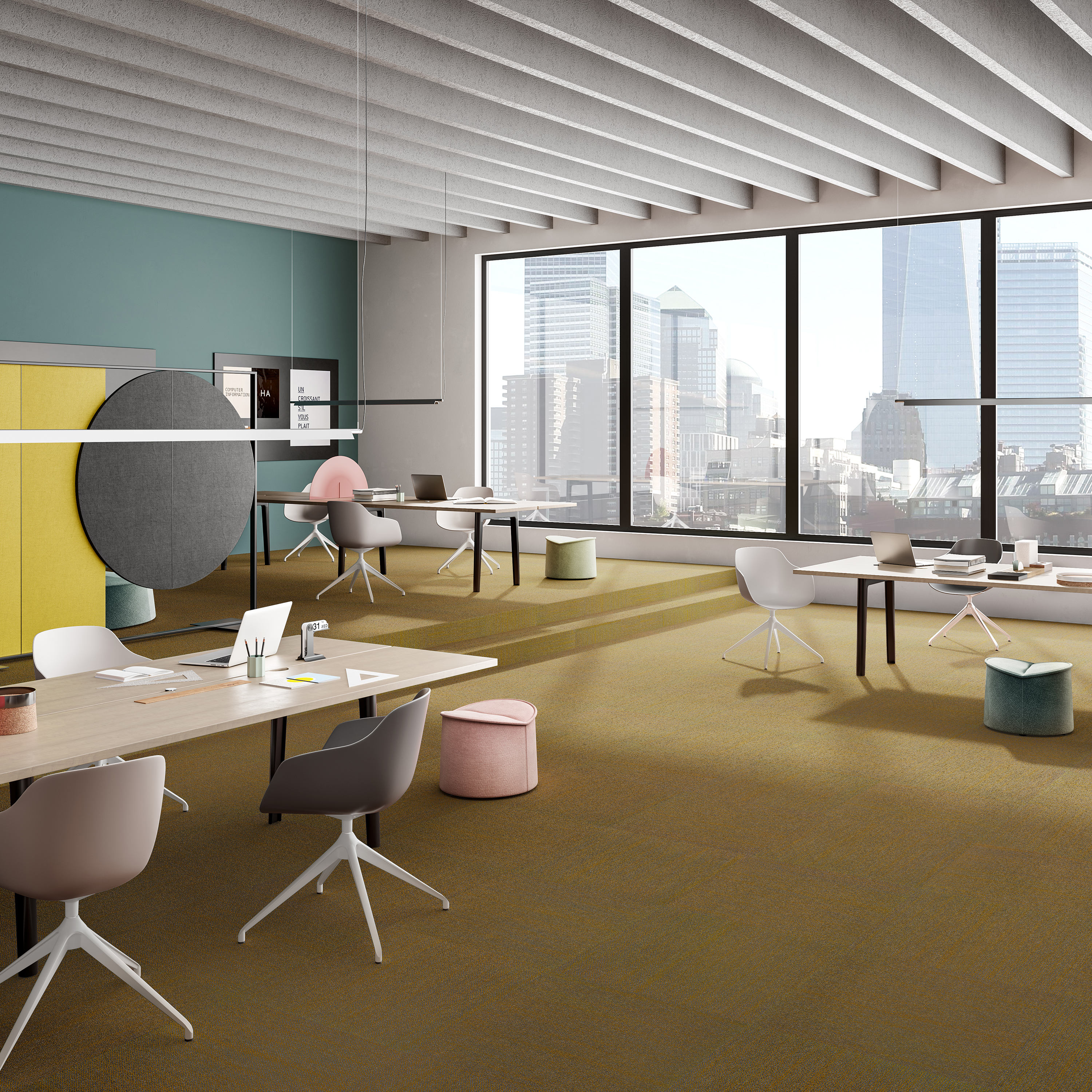 Ковровая плитка Marvel Tile 29 (500*500*6 мм) — купить в Нальчике