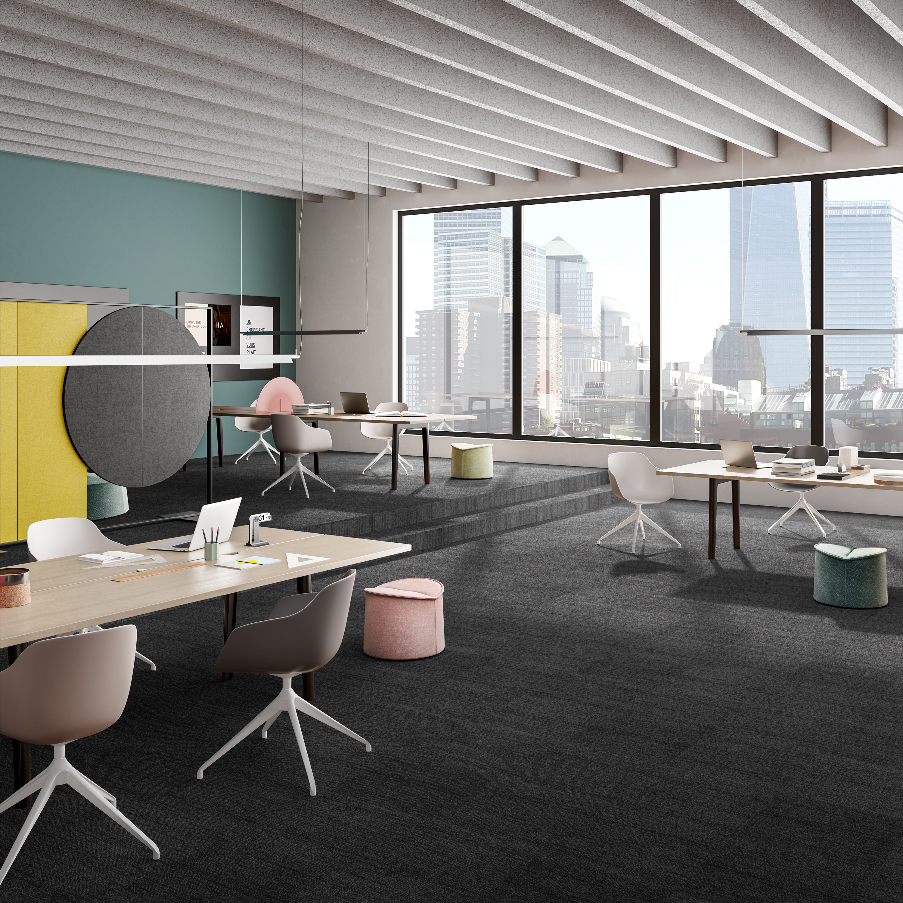 Ковровая плитка Marvel Tile 99 (500*500*6 мм) — купить в Нальчике