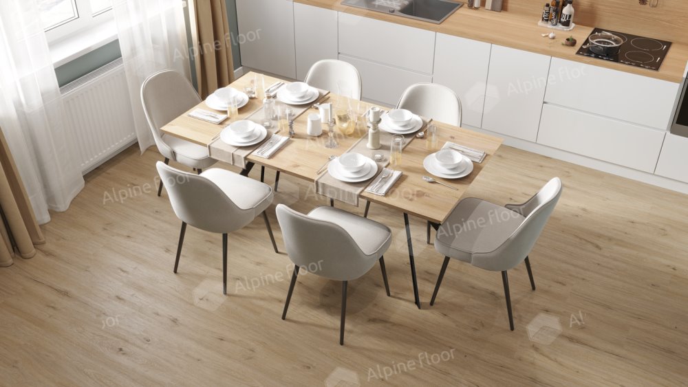 SPC Ламинат "Alpine Floor" Ларго (1220*183*4 мм) — купить в Нальчике