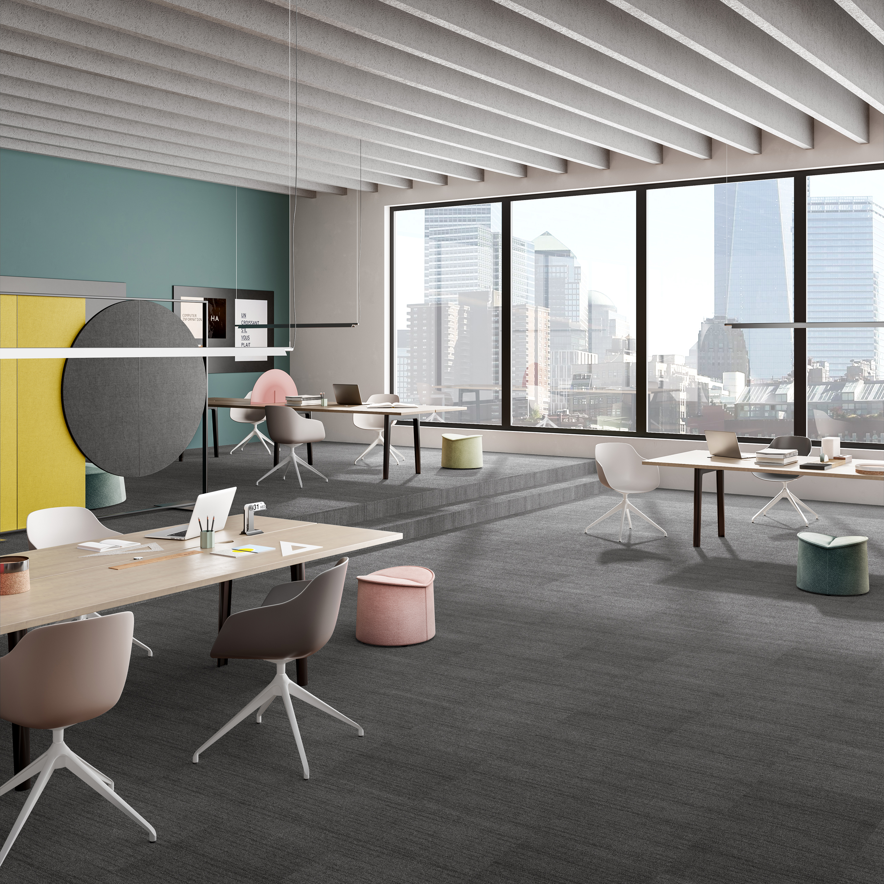 Ковровая плитка Marvel Tile 98 (500*500*6 мм) — купить в Нальчике