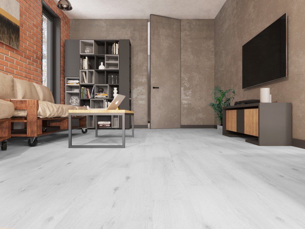 Замковая ПВХ плитка "Art Tile" Ясень Эдмонтон (920*150*4 мм) — купить в Нальчике