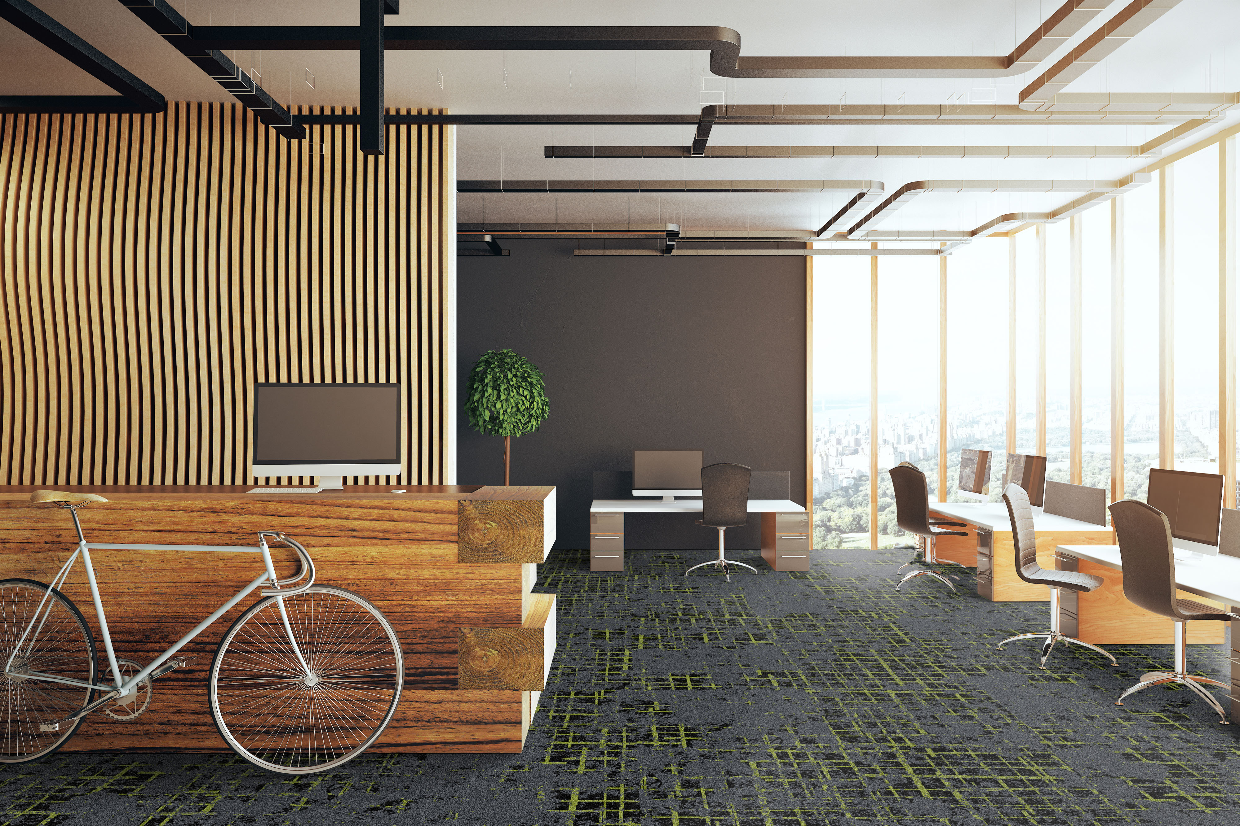 Ковровая плитка Macro Tile 92 (500*500*5 мм) — купить в Нальчике