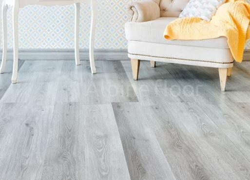 Кварцвиниловая плитка "Alpine Floor" Дуб Пепельный  (1219*184*2мм) — купить в Нальчике