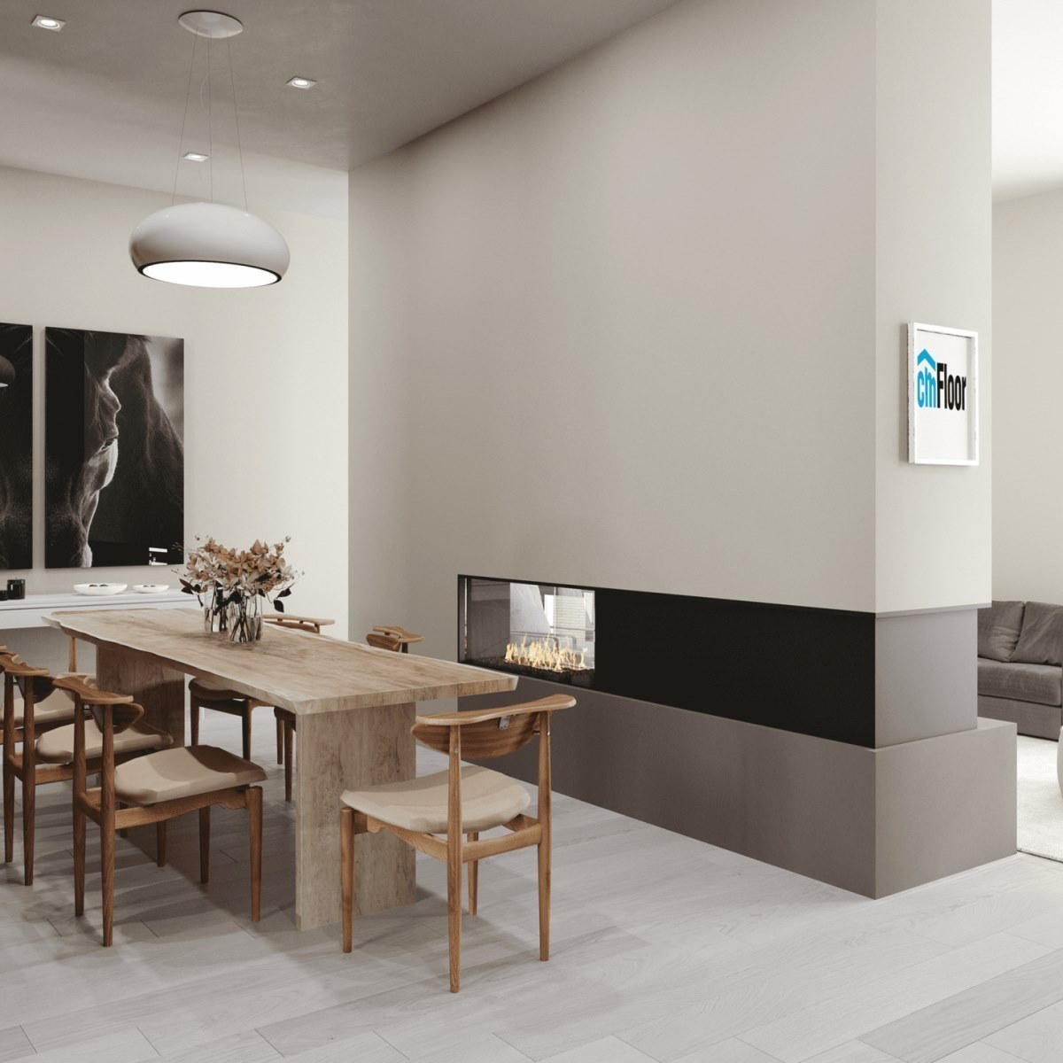 Виниловое напольное покрытие ScandiWood 02 Дуб Белый (180*1220*5 мм) — купить в Нальчике