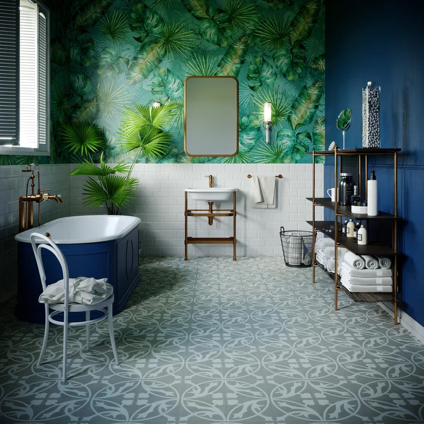 Кварцвиниловая плитка "Invictus" Victorian Deco Smoke (229*229*2,5мм) — купить в Нальчике