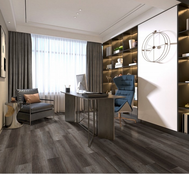 SPC ламинат "CronaFloor" Wood 4V Дуб Джакарта (1200*180*4 мм) — купить в Нальчике