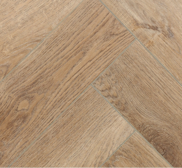 Виниловый ламинат SPC "Cronafloor" Herringbone Дуб Монпелье (640*128*4,5 мм) — купить в Нальчике