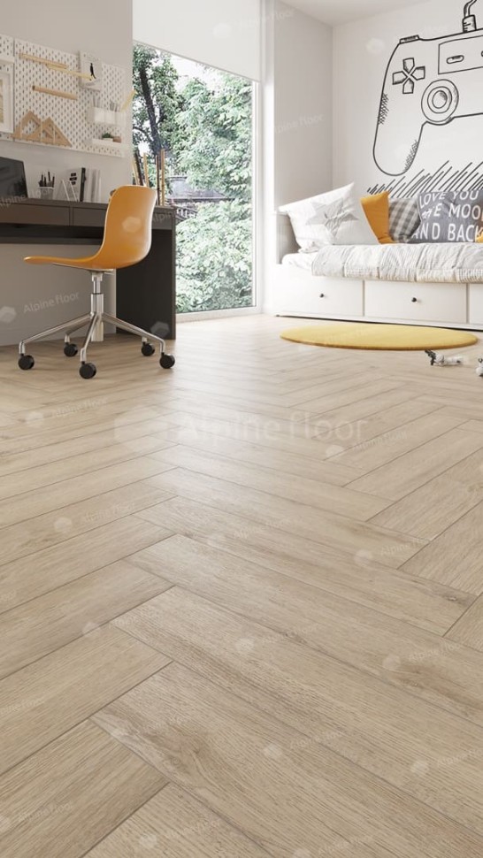 Виниловая плитка "Alpine Floor" Parquet LVT Дуб Медия (590*118*2,5 мм) — купить в Нальчике