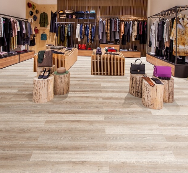 SPC ламинат "CronaFloor" Nano 4V Дуб Светлый (1200*180*3,5 мм) — купить в Нальчике