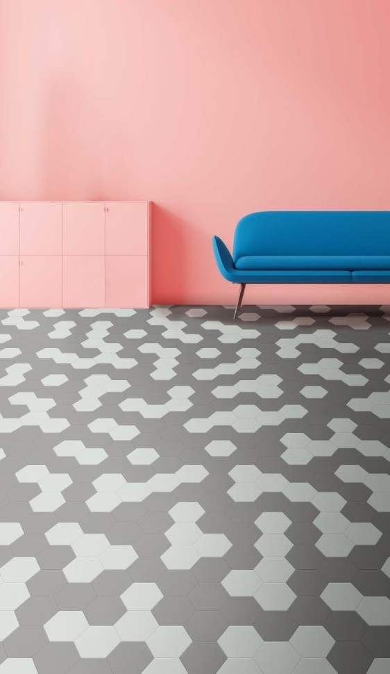 Виниловая плитка "Moduleo" Moods Hexagon 339 (226,32*196*2,5 мм) — купить в Нальчике