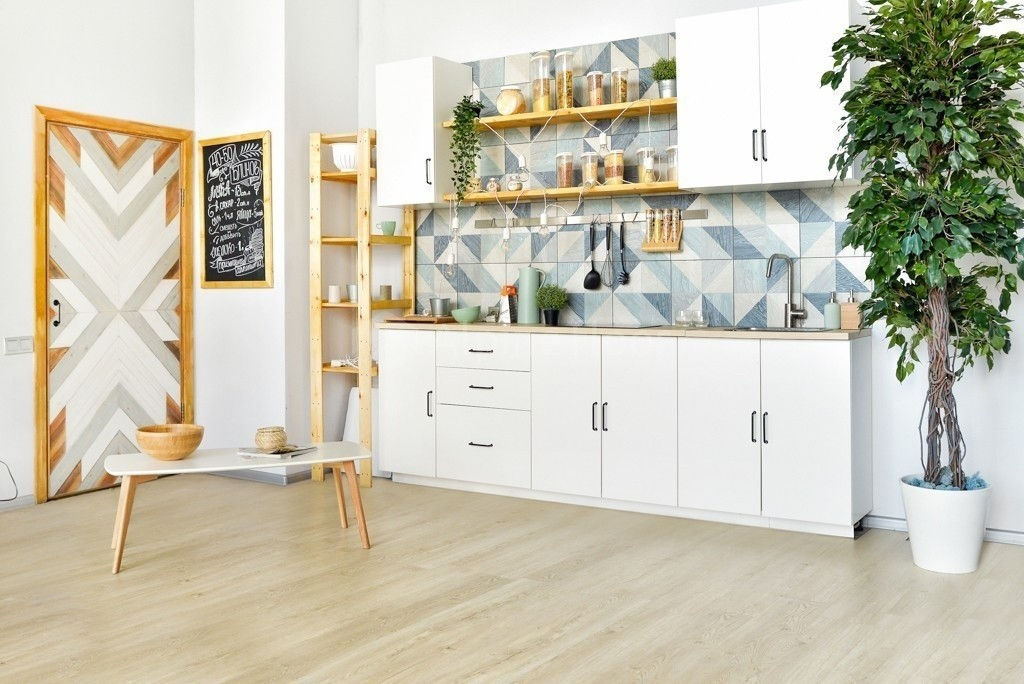 Замковая ПВХ плитка Секвойя Медовая  (1219*184*3,2мм) — купить в Нальчике