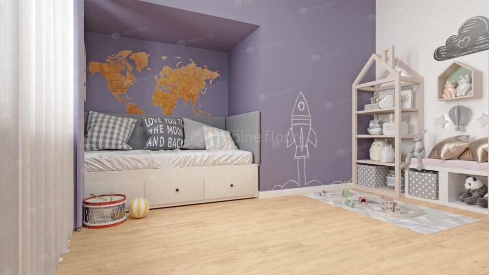 Виниловый ламинат "Alpine Floor" Classic Light MC Дуб Ваниль Селект (1220*183*3,5 мм) — купить в Нальчике